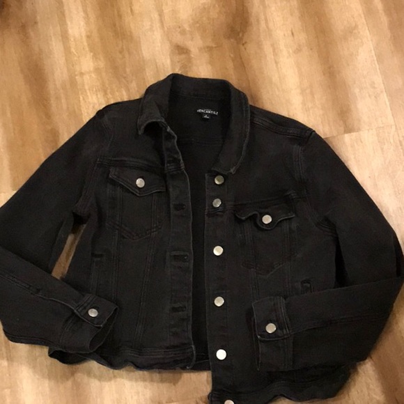 J. Crew Mercantile black jean jacket